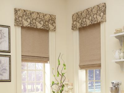 Rod-Mounted Valances - Kitchen