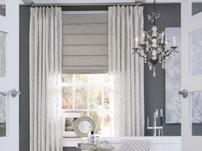 Roman Shades - Bathroom
