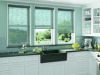 Solar Shades - Kitchen - Sheerweave 4100 10% Openness - Silver Sand